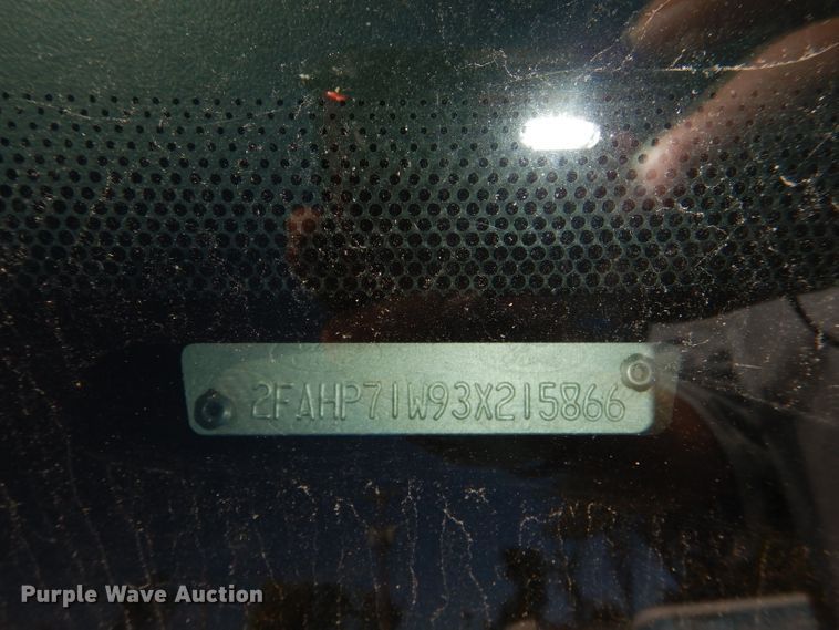 image for item DI2619 2003 Ford Crown Victoria Police Interceptor