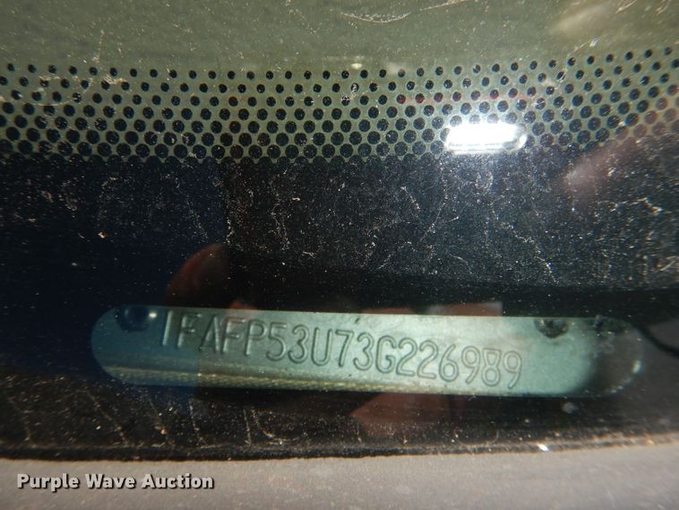 image for item DI2620 2003 Ford Taurus