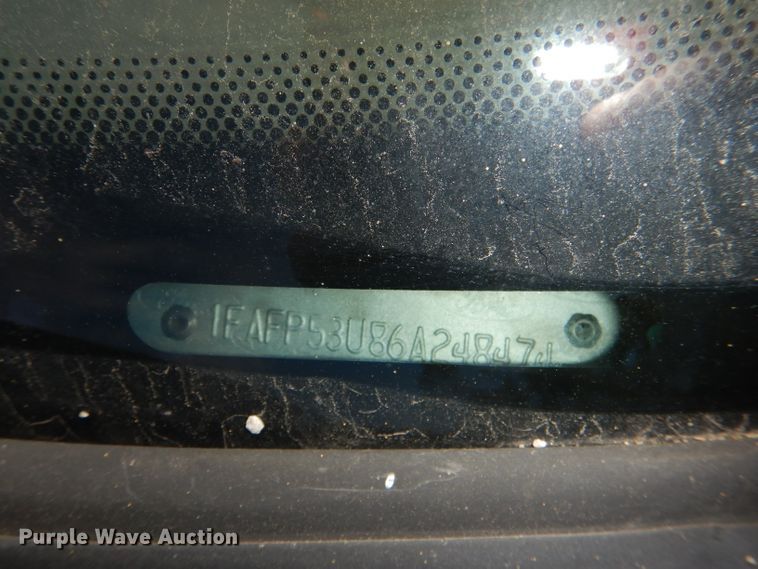 image for item DI2628 2006 Ford Taurus