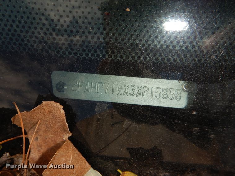 image for item DI2633 2003 Ford Crown Victoria Police Interceptor