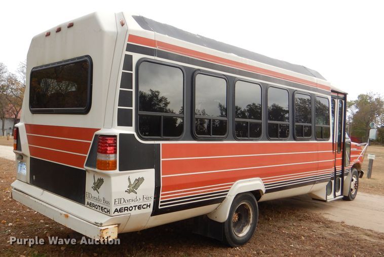 image for item DI2672 1990 Ford Econoline E350 Aerotech shuttle bus