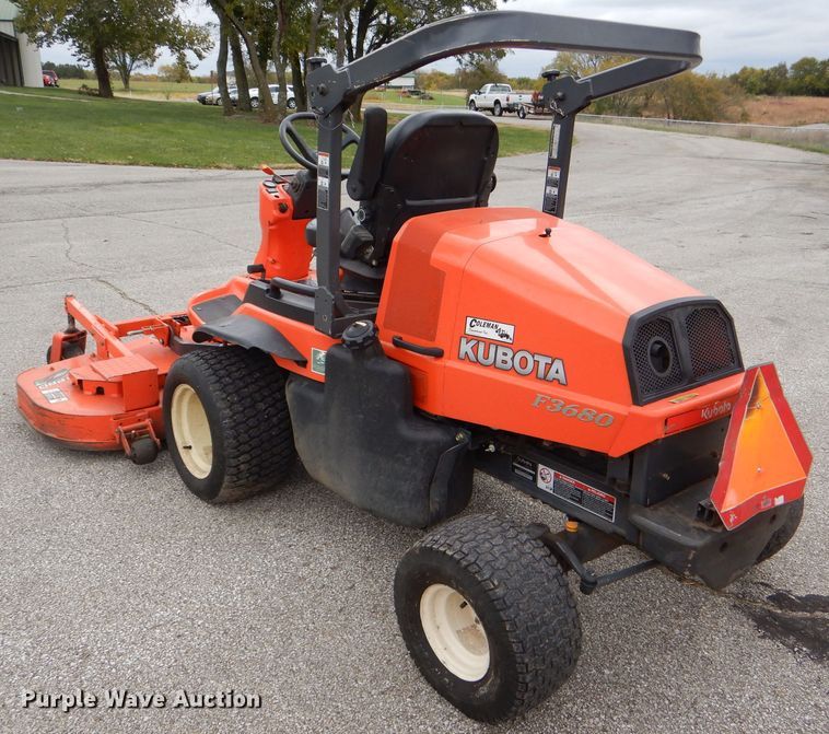 image for item DY9256 Kubota F3680 ZTR lawn mower