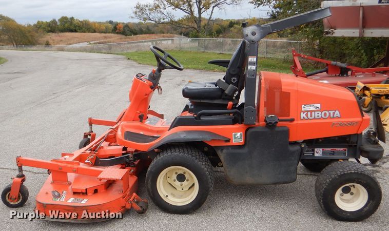 image for item DY9256 Kubota F3680 ZTR lawn mower