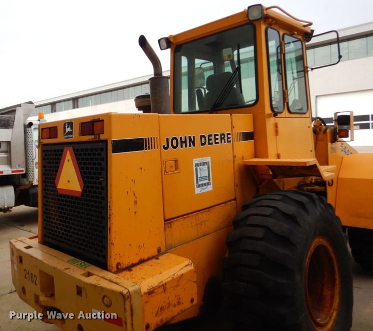image for item EC9006 1988 John Deere 544E wheel loader