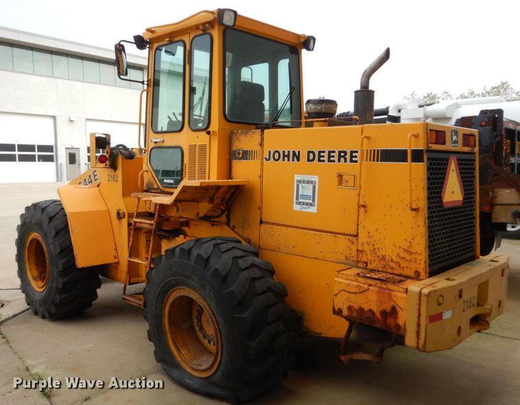 image for item EC9006 1988 John Deere 544E wheel loader