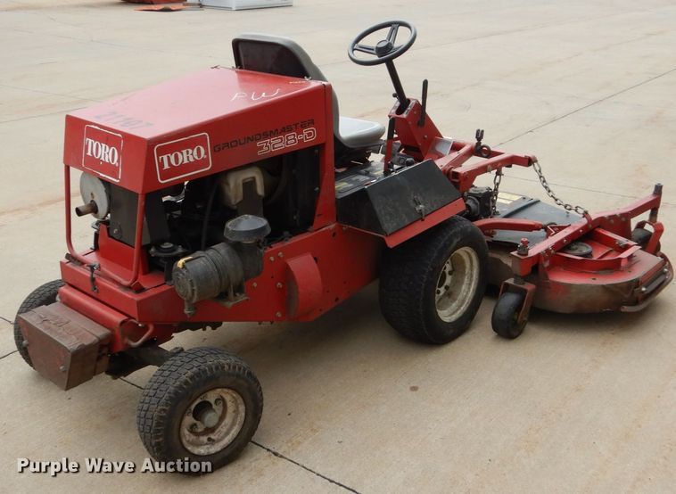 image for item EC9008 Toro Ground Master 328D lawn mower