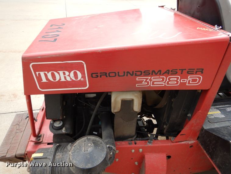 image for item EC9008 Toro Ground Master 328D lawn mower