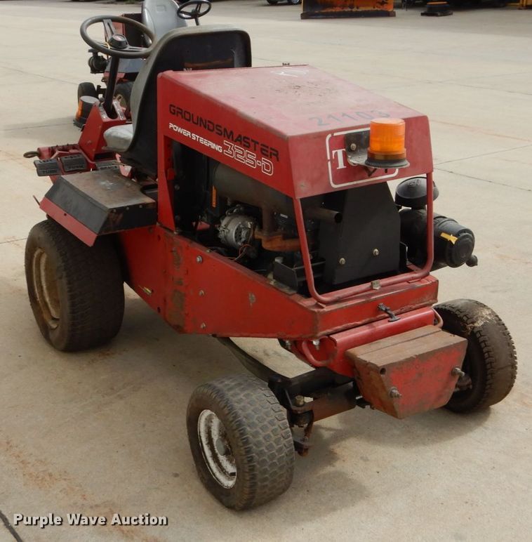 image for item EC9009 Toro Ground Master 328D lawn mower