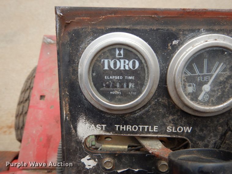 image for item EC9009 Toro Ground Master 328D lawn mower