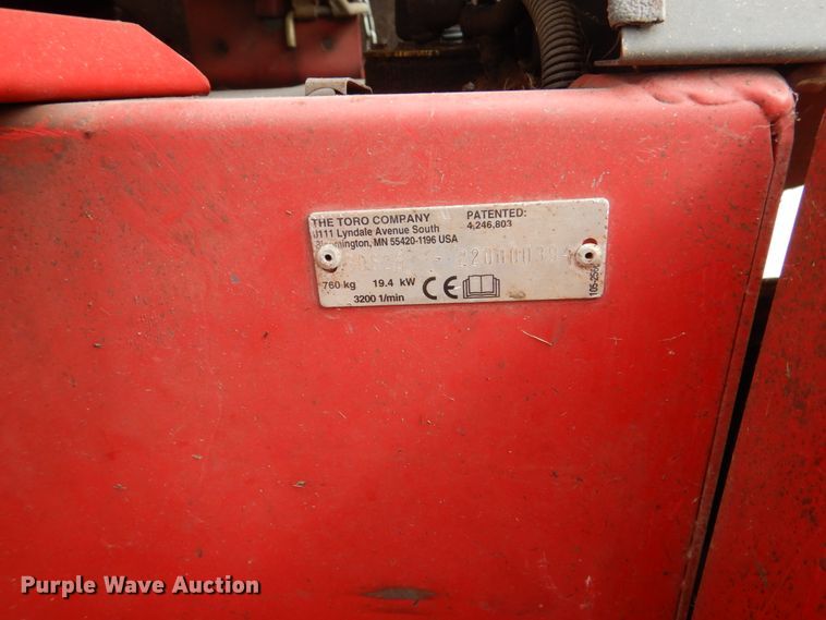 image for item EC9010 Toro Ground Master 328D lawn mower