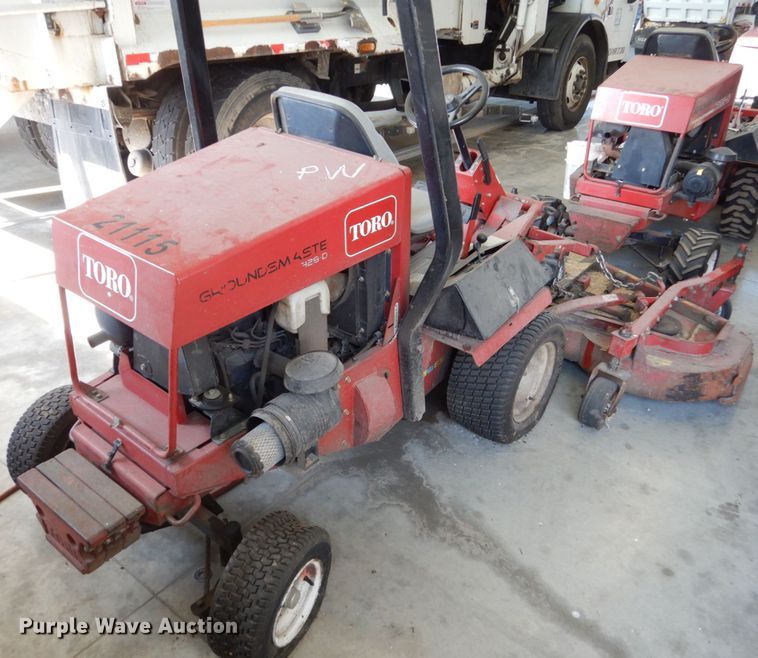 image for item EC9012 Toro Ground Master 328D lawn mower