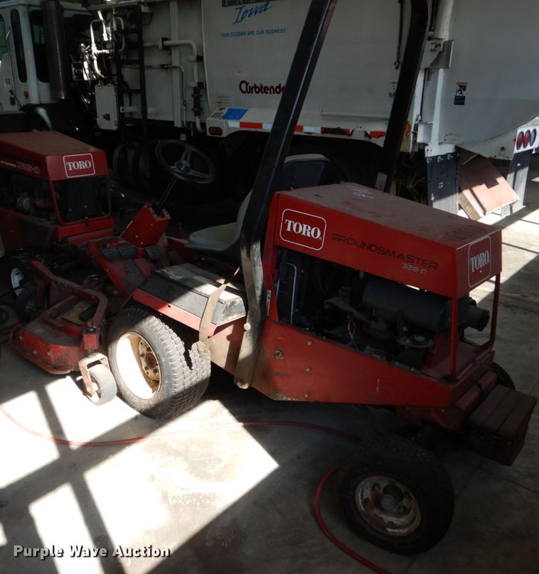 image for item EC9012 Toro Ground Master 328D lawn mower