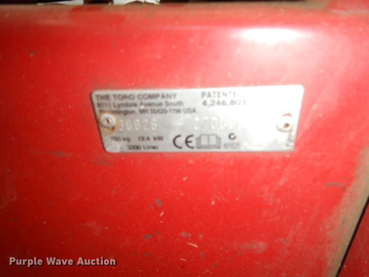 image for item EC9012 Toro Ground Master 328D lawn mower