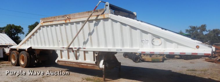 image for item FK9862 2009 CTS BDT-40 bottom dump trailer