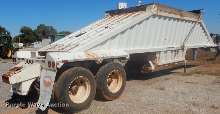 image for item FK9862 2009 CTS BDT-40 bottom dump trailer