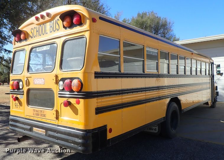 image for item FR9484 1998 Chevrolet Blue Bird school bus