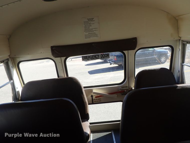 image for item FR9484 1998 Chevrolet Blue Bird school bus