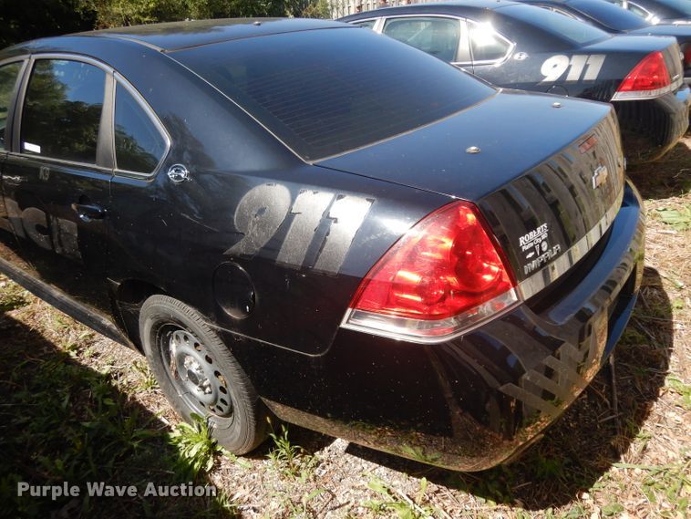 image for item GG9208 2009 Chevrolet Impala Police Cruiser