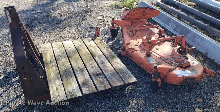 image for item DG8808 Kubota loader and mower deck