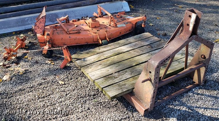 image for item DG8808 Kubota loader and mower deck