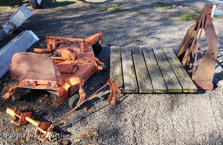 image for item DG8808 Kubota loader and mower deck