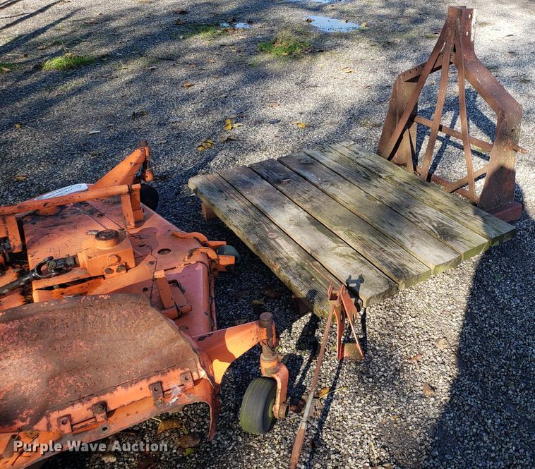 image for item DG8808 Kubota loader and mower deck