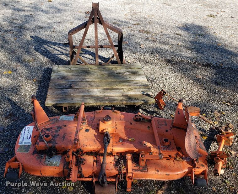 image for item DG8808 Kubota loader and mower deck