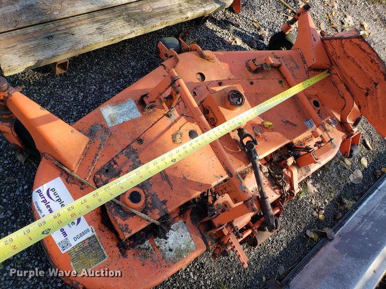 image for item DG8808 Kubota loader and mower deck