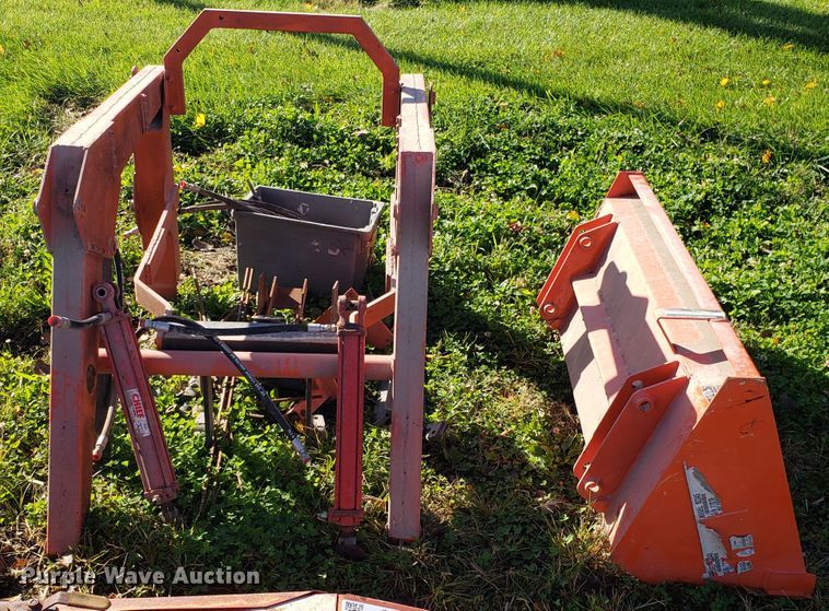image for item DG8808 Kubota loader and mower deck