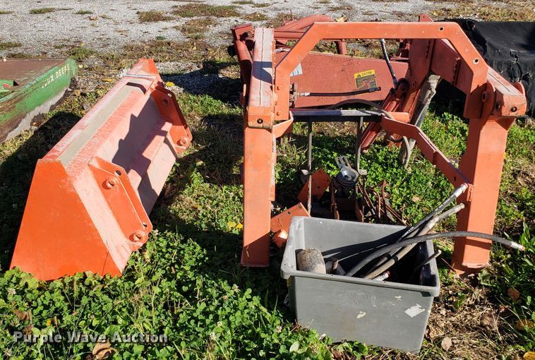 image for item DG8808 Kubota loader and mower deck