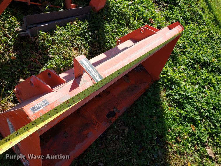 image for item DG8808 Kubota loader and mower deck