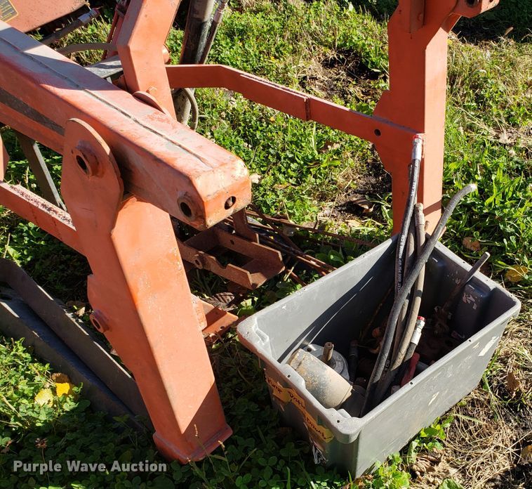 image for item DG8808 Kubota loader and mower deck