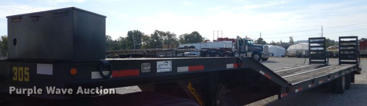 image for item DH2193 2006 Kaufman drop deck equipment trailer