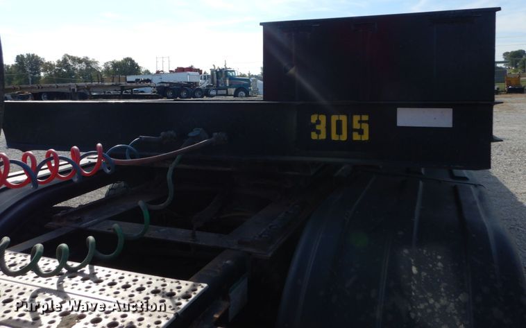 image for item DH2193 2006 Kaufman drop deck equipment trailer