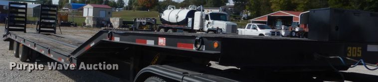 image for item DH2193 2006 Kaufman drop deck equipment trailer
