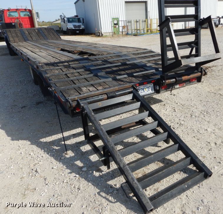 image for item DH2193 2006 Kaufman drop deck equipment trailer