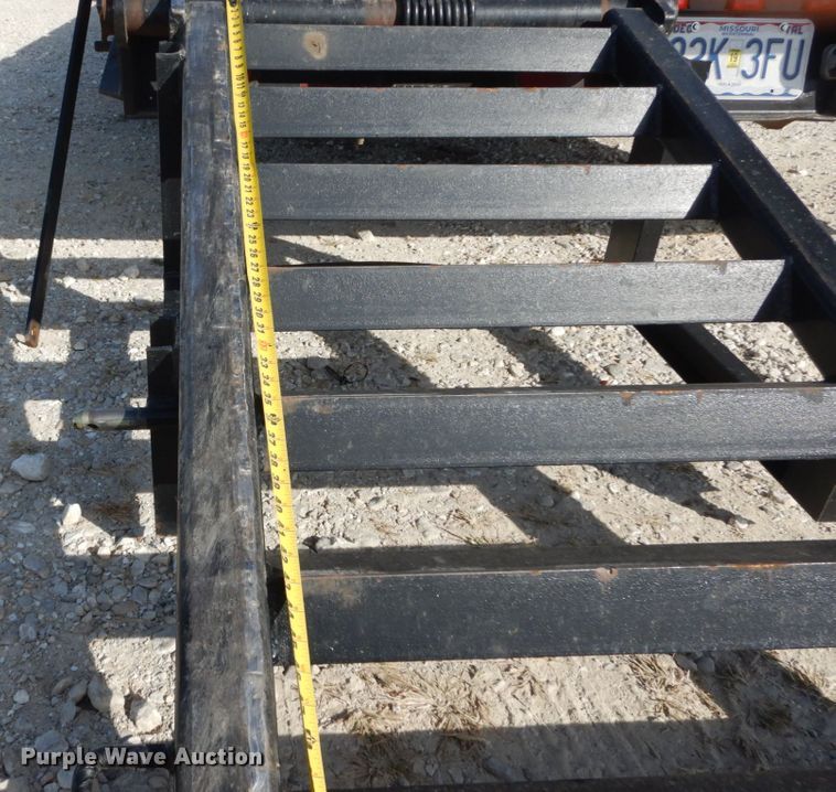 image for item DH2193 2006 Kaufman drop deck equipment trailer