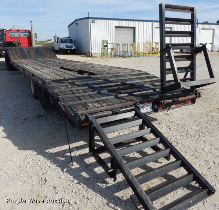 image for item DH2193 2006 Kaufman drop deck equipment trailer