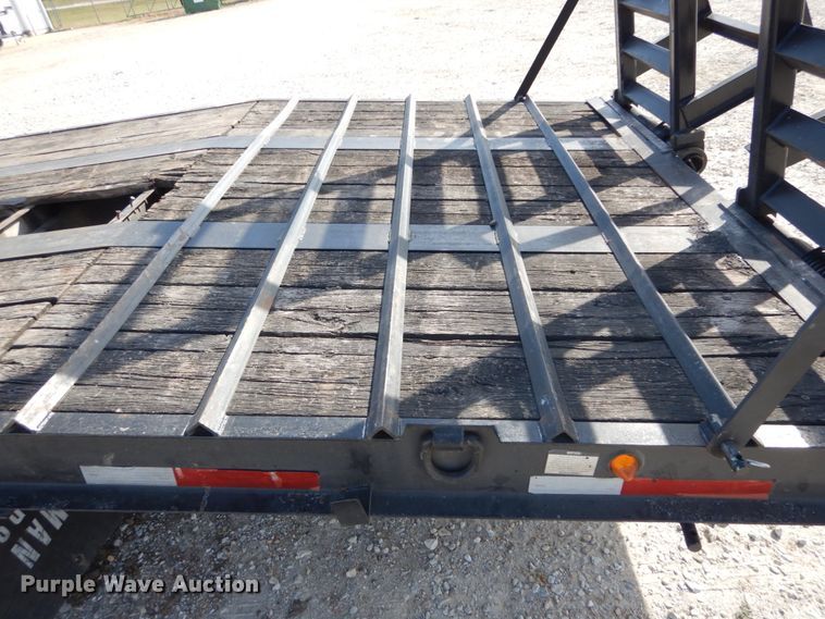 image for item DH2193 2006 Kaufman drop deck equipment trailer