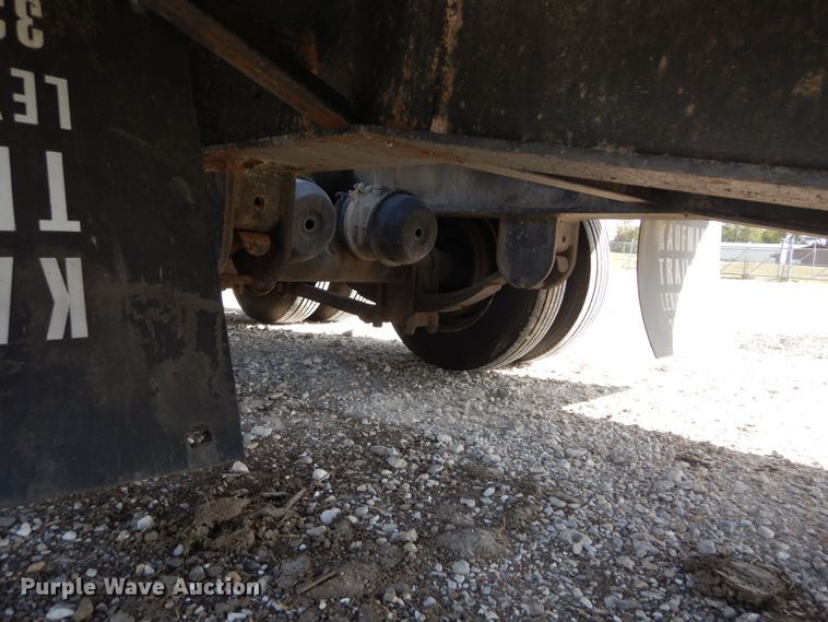 image for item DH2193 2006 Kaufman drop deck equipment trailer