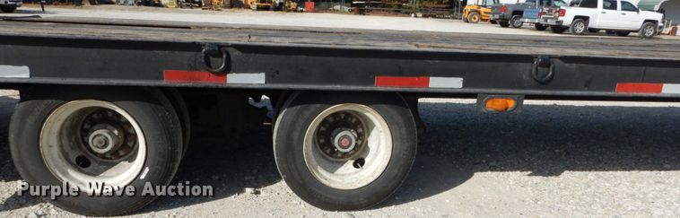 image for item DH2193 2006 Kaufman drop deck equipment trailer