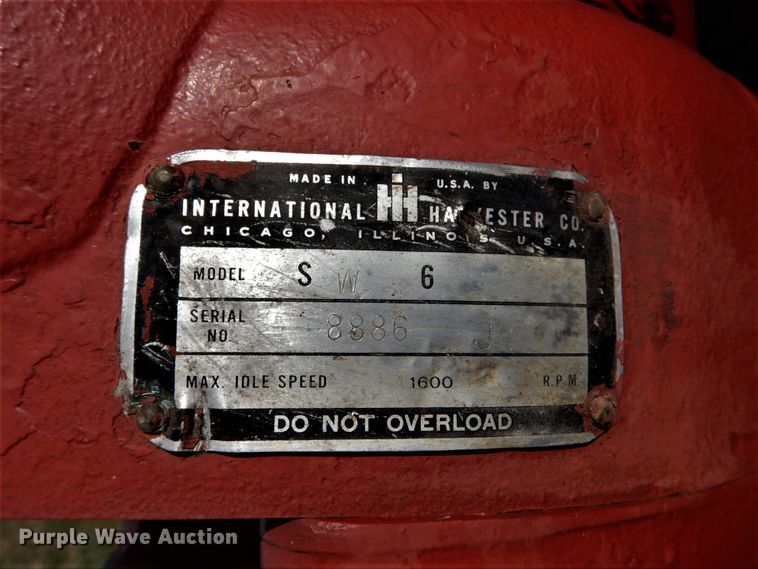 image for item DH2199 (2) International W6 tractors