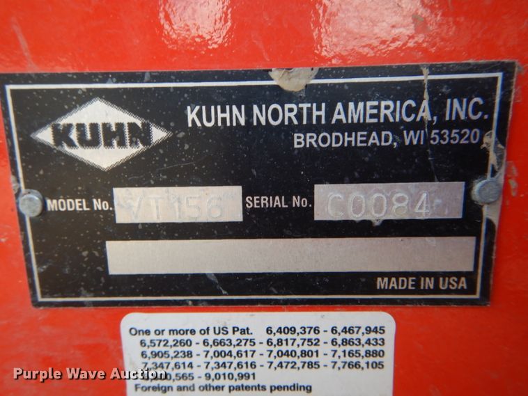image for item DH6037 2018 Kuhn Vertical Maxx VT156 feed mixer