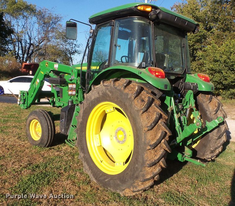 image for item DH7763 2016 John Deere 6105E tractor