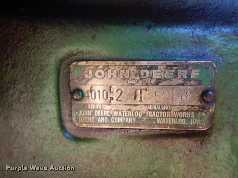 image for item FF9020 1964 John Deere 4010LP tractor