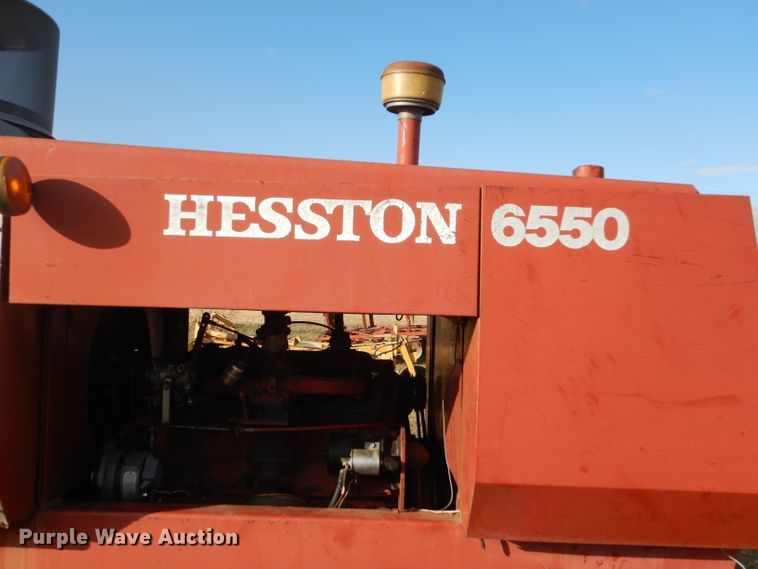 image for item FJ9872 1981 Hesston 6550 windrower
