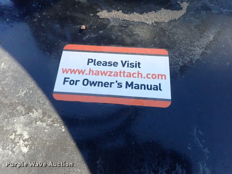 image for item FK9574 Hawz skid steer brush mower