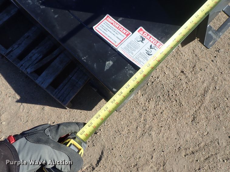 image for item FK9574 Hawz skid steer brush mower