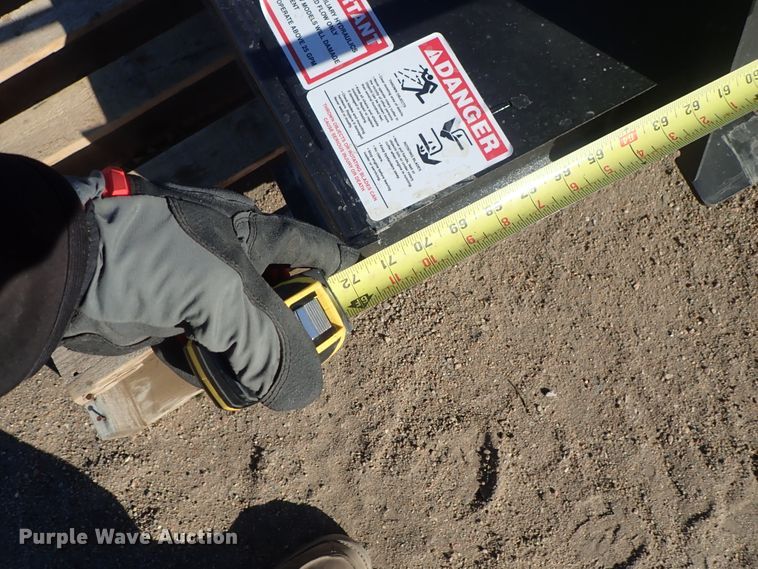 image for item FK9575 Hawz skid steer brush mower