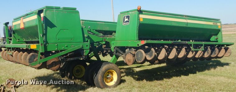image for item FK9852 John Deere 455 grain drill